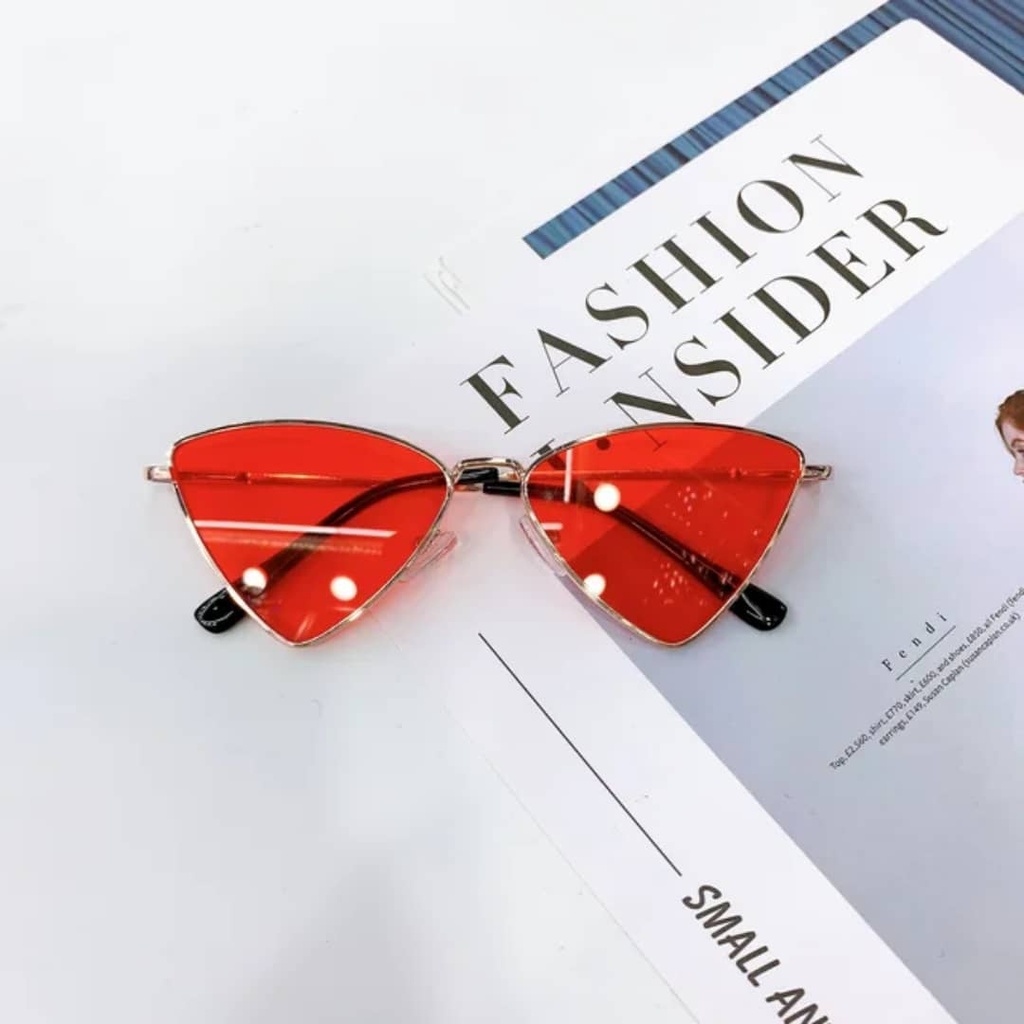 Female traingular-shaped Sunglasses