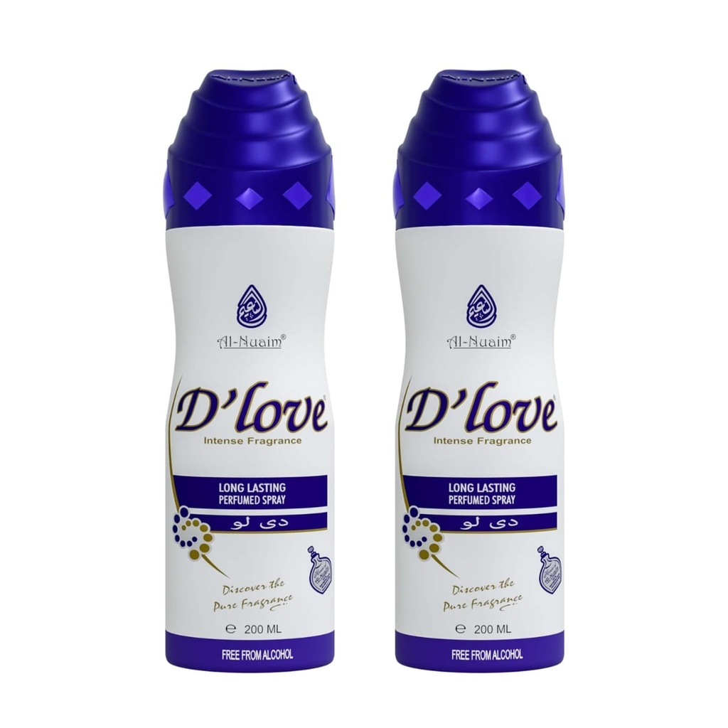 D’Love Intense Fragrance Perfumed Body Spray Duo