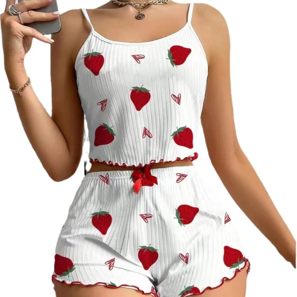 Floral shorts PJ Set