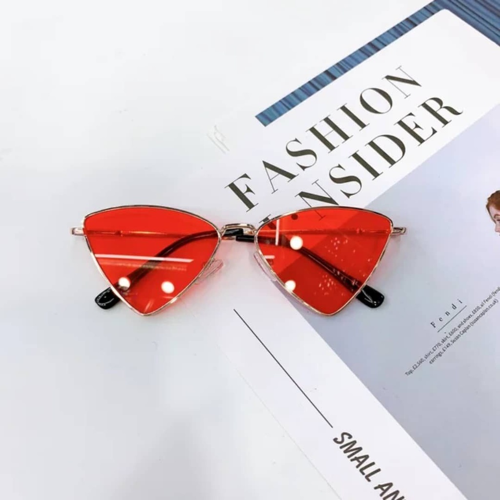 Female traingular-shaped Sunglasses