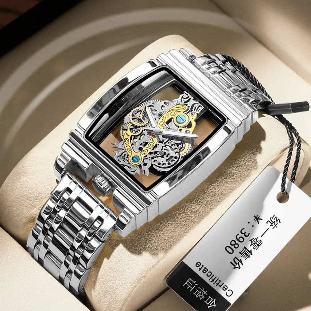 Transparent Skeleton Watch