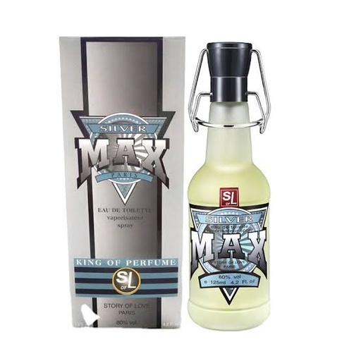 Silver Max Paris "Story of Love" Eau De Toilette (125ml)
